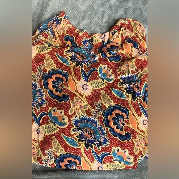 310. Andersen & Lauth by Anthropologie Floral Half Sleeve Kimono Cardigan One Si - Picture 3 of 6